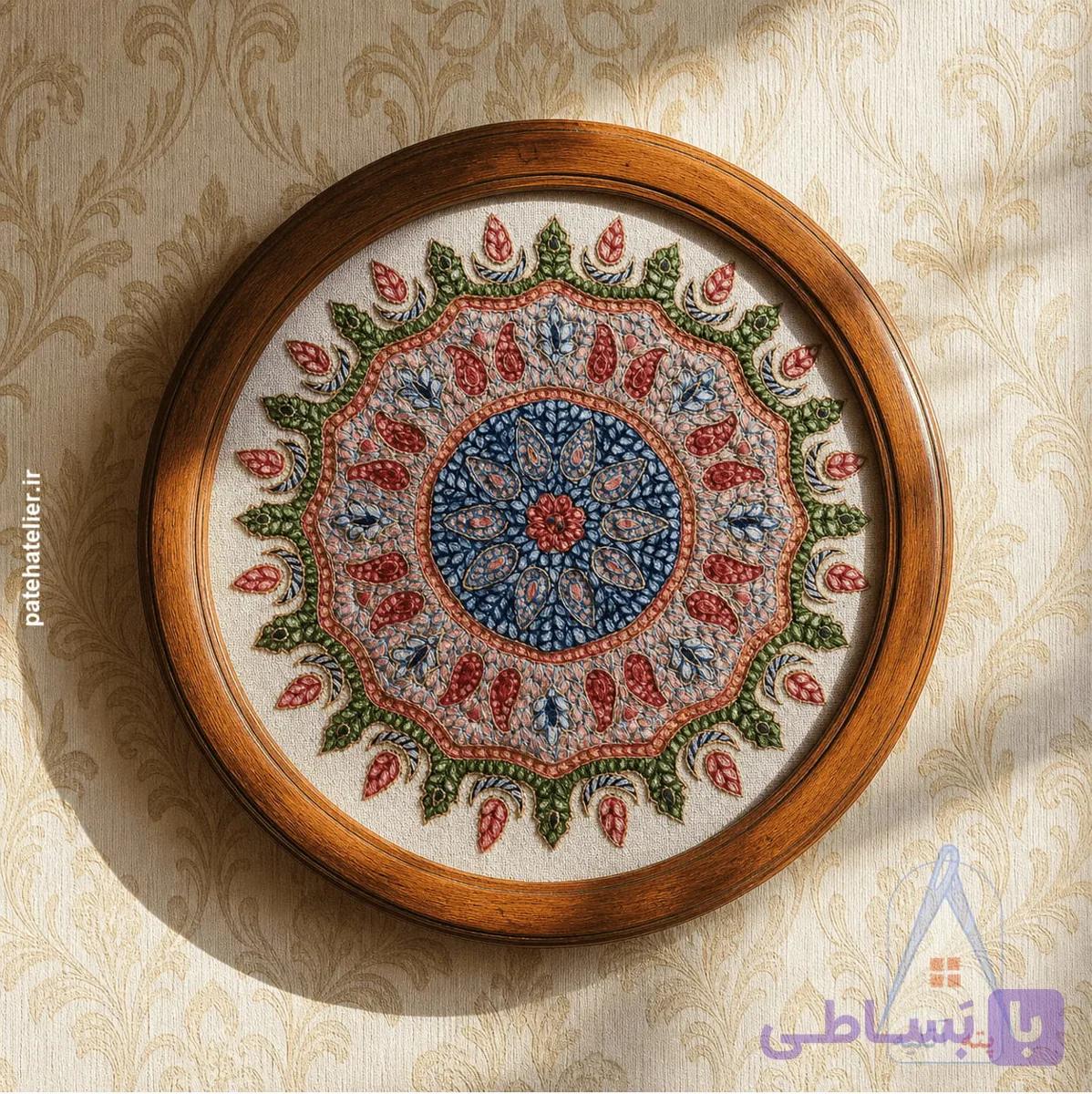 تابلو پته دوزی طرح مهرا — تصویر 1