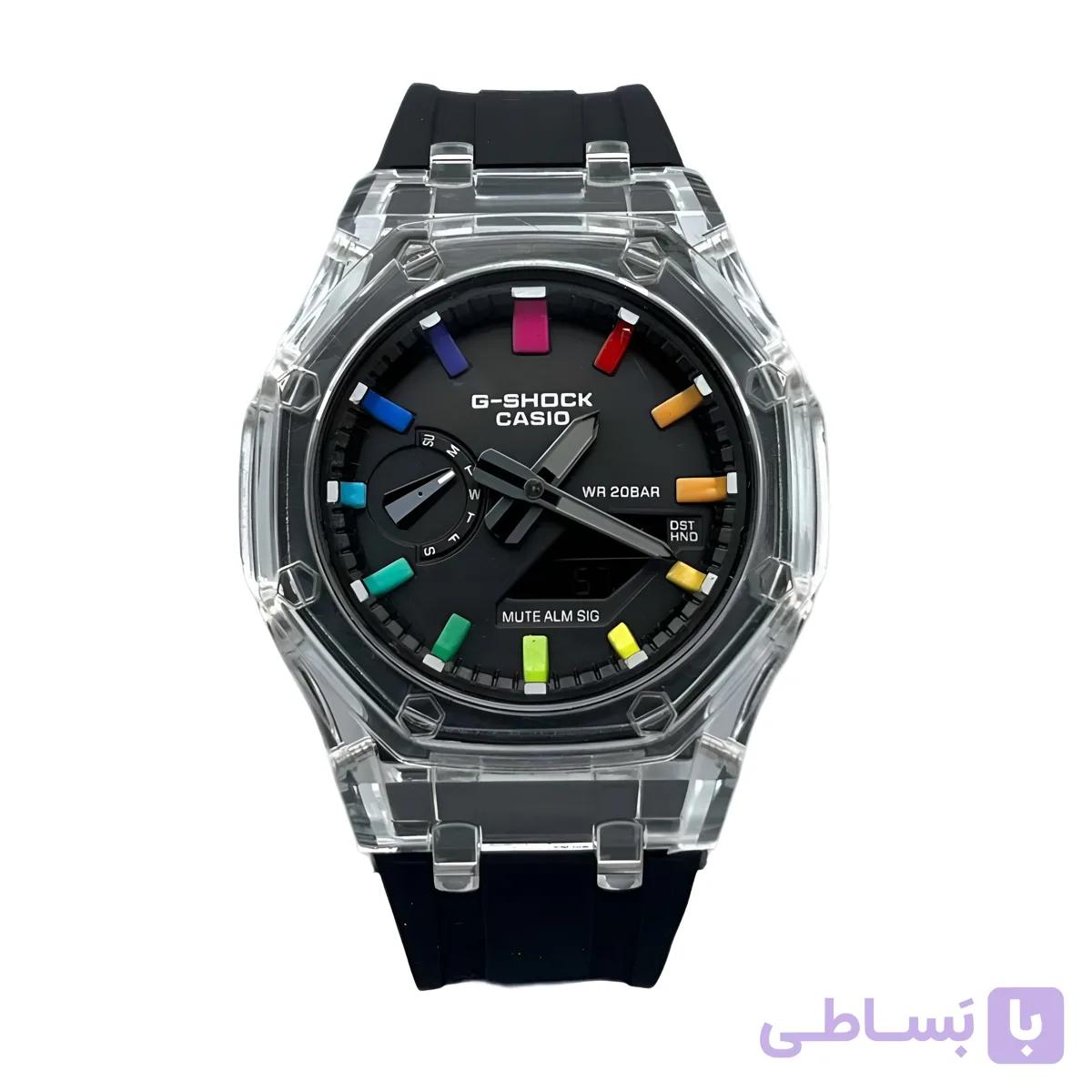 ساعت مچی ضدآب کاسیو جی شاک - GA2100