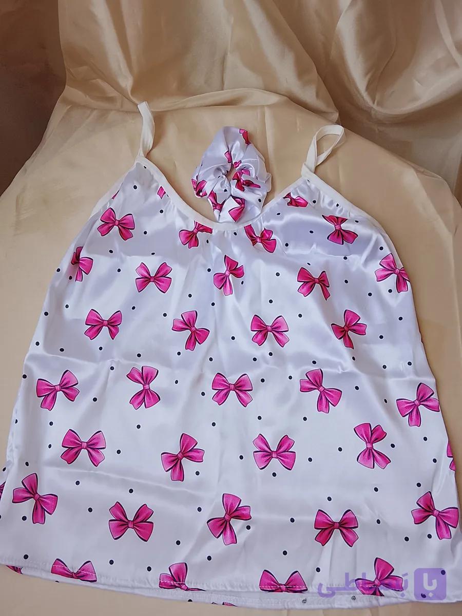 ست ساتن طرح پاپیون🎀