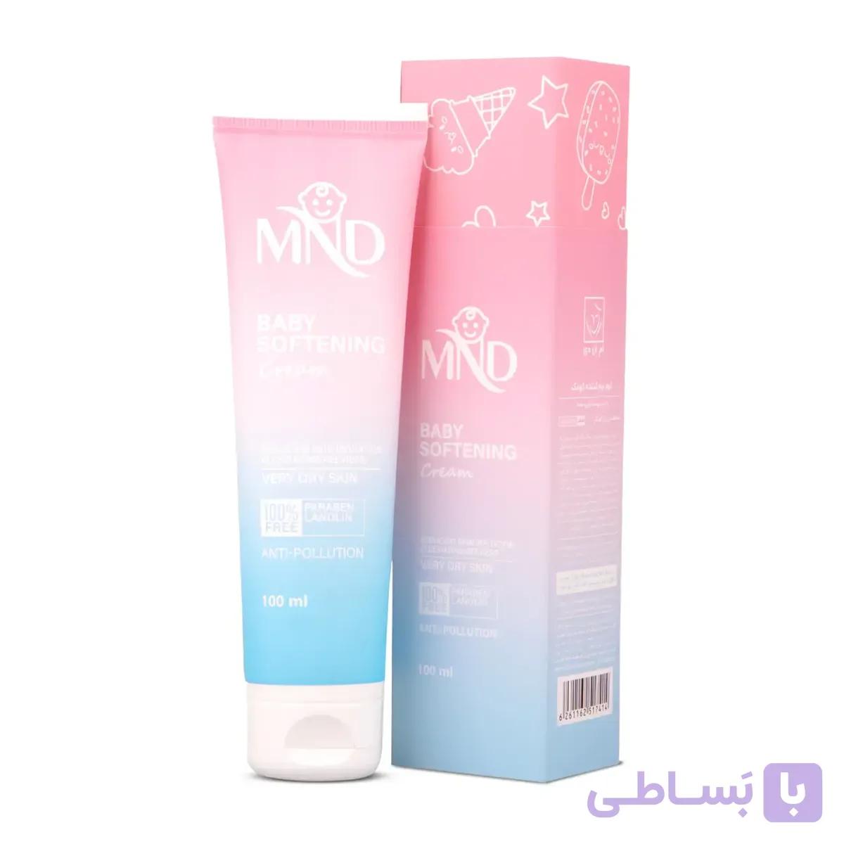 کرم نرم کننده پوست کودک ام ان دی — تصویر 1
