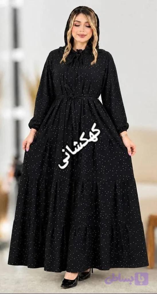 پیراهن آیه زنانه با جنس بوگاتی