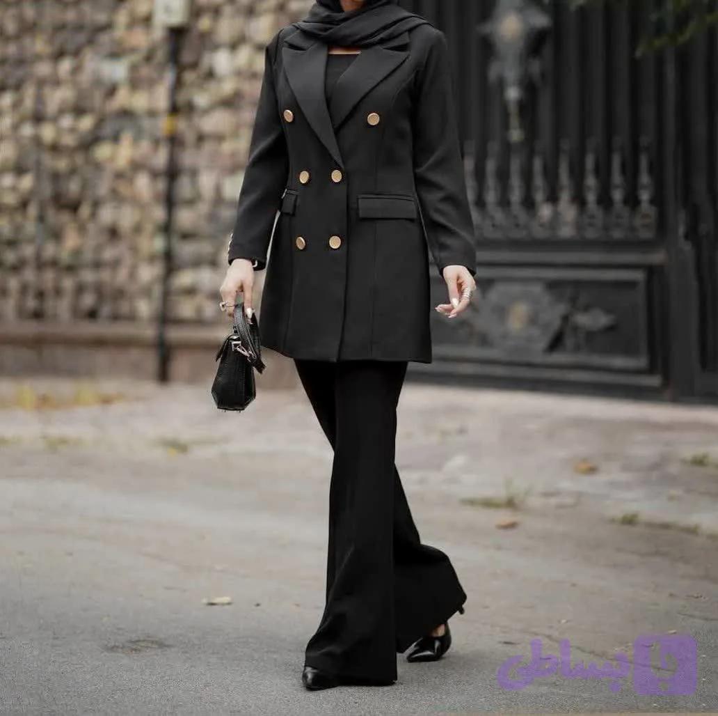 کت و شلوار زنانه مدل ندا