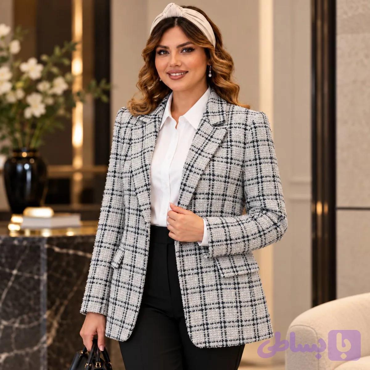 پالتو پاییزی زنانه شانل ترک