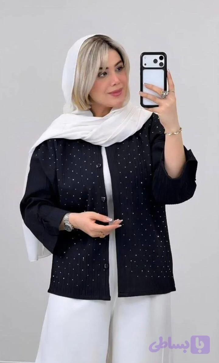 شومیز تمام نگین