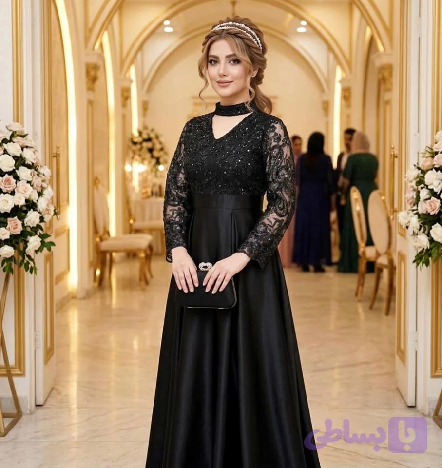 ماکسی مجلسی زنانه مدل پناه بیگ سایز