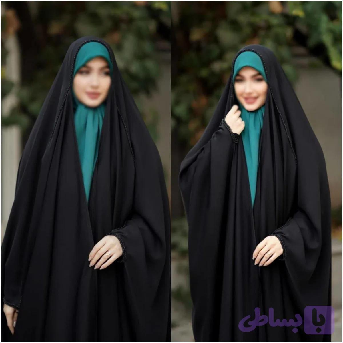 چادر_جده_مرواریدی (کن) زنانه