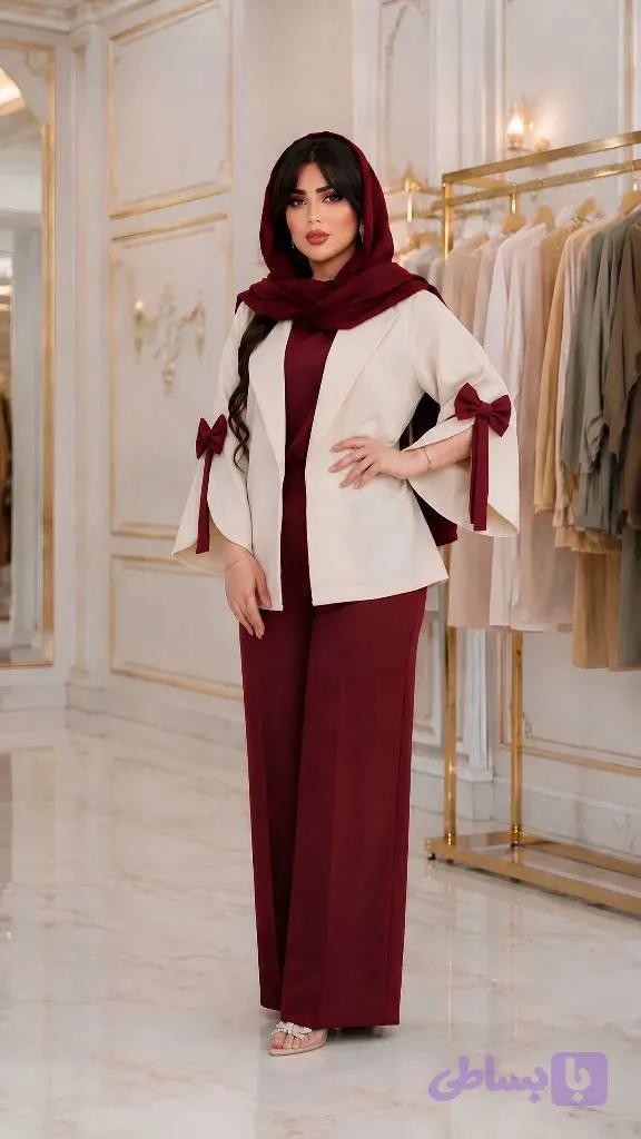 کت شلوار زنانه مدل آیلین