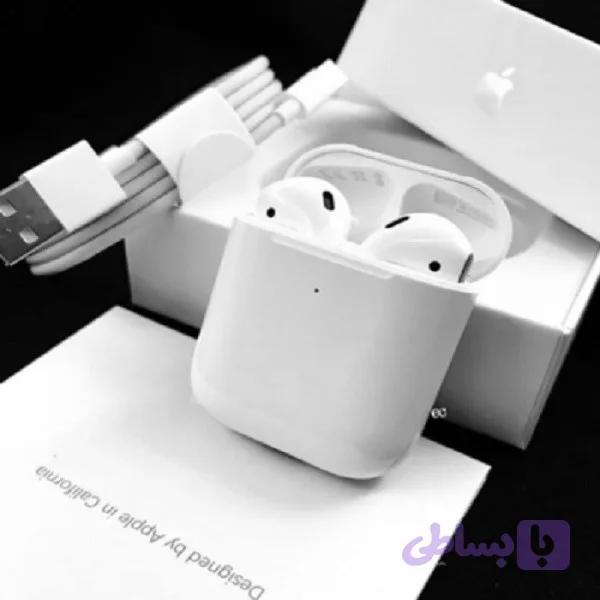 هندزفری بلوتوثی مدل Airpod2 ایرپاد هدست هندزفری پاوربانک هولدر شارژر ساعت هوشمند