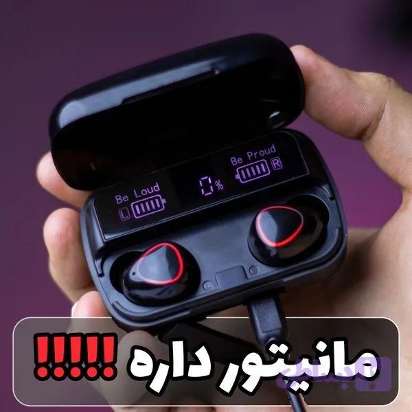 ایرپاد M10 اورجینال پاوربانک دار نگهداری شارژ بالا لمسی ورژن 2024 بلوتوثی 5/3 میکروفن قوی