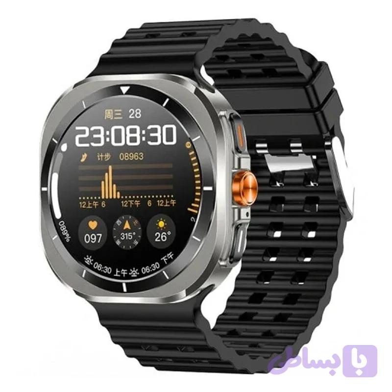 ساعت هوشمند 49 میلیمتری مدل GT88 ultra max با بند سیلیکونی