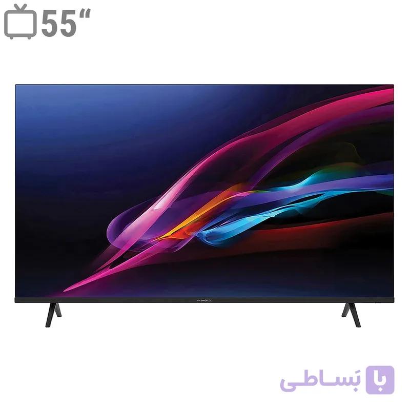 تلویزیون ال ای دی 55 اینچ دوو مدل K5700U کارکرده | 4K هوشمند — تصویر 1