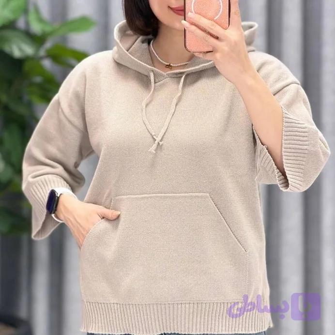 هودی بافت ساده