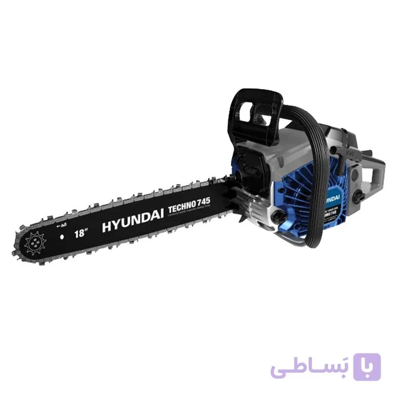 اره زنجیری بنزینی TECHNO 745 هیوندای