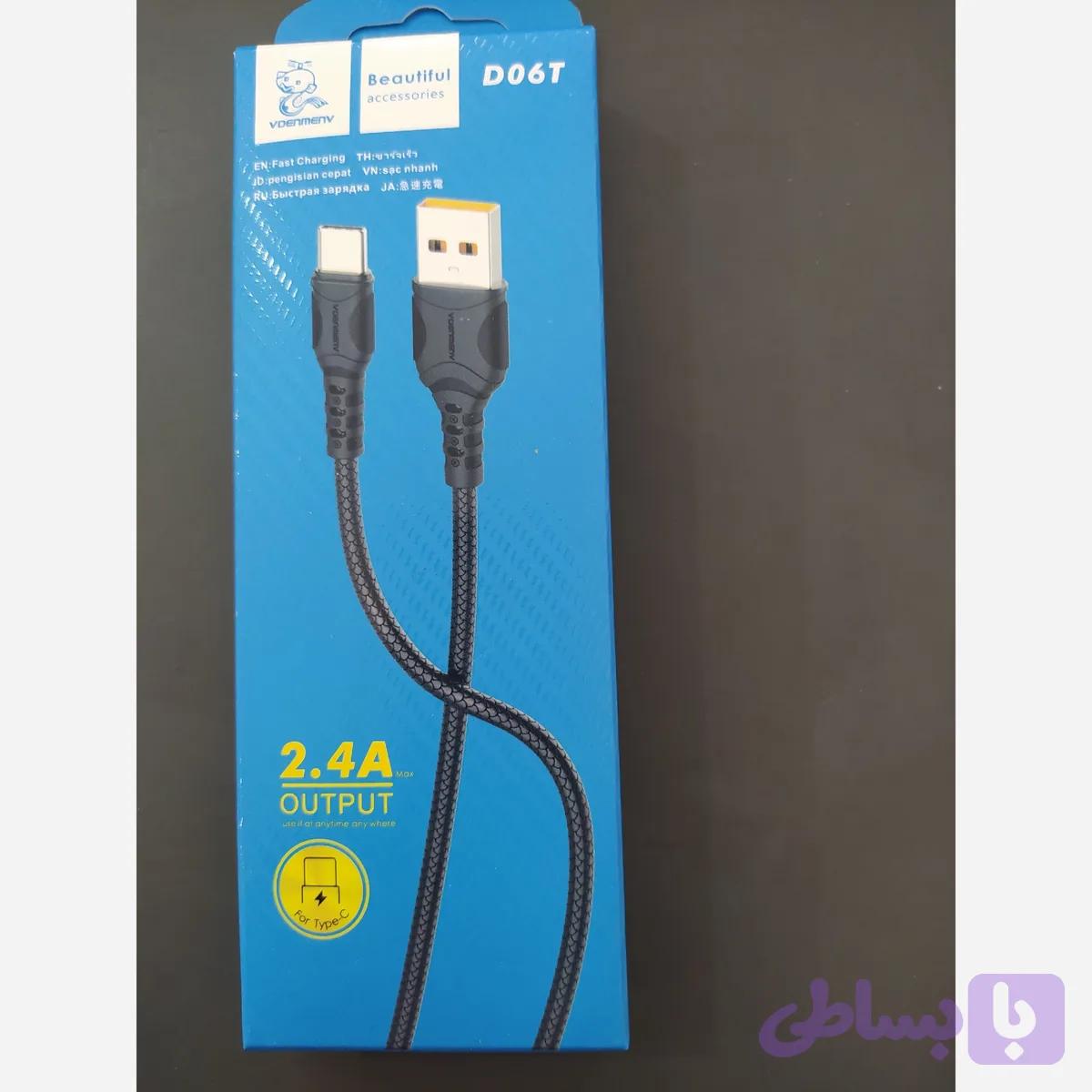 کابل شارژ تایپ سی — تصویر 1