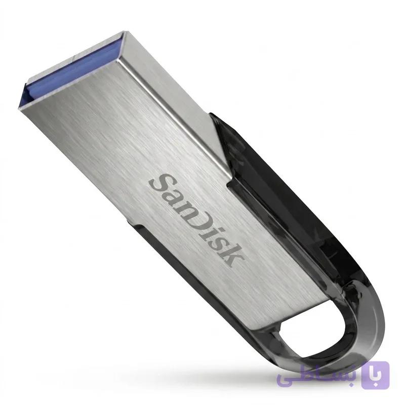 فلش مموری سن دیسک مدل CZ73 ظرفیت 32 گیگابایت با بدنه فلزی، رابط USB 3.0 و سرعت انتقال 150 مگابایت بر ثانیه، سازگار با ویندوز و مک و مناسب موبایل، تبلت، لپ‌تاپ و تلویزیون