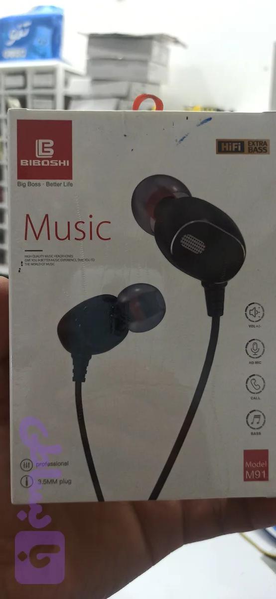 هندزفری biboshi m91