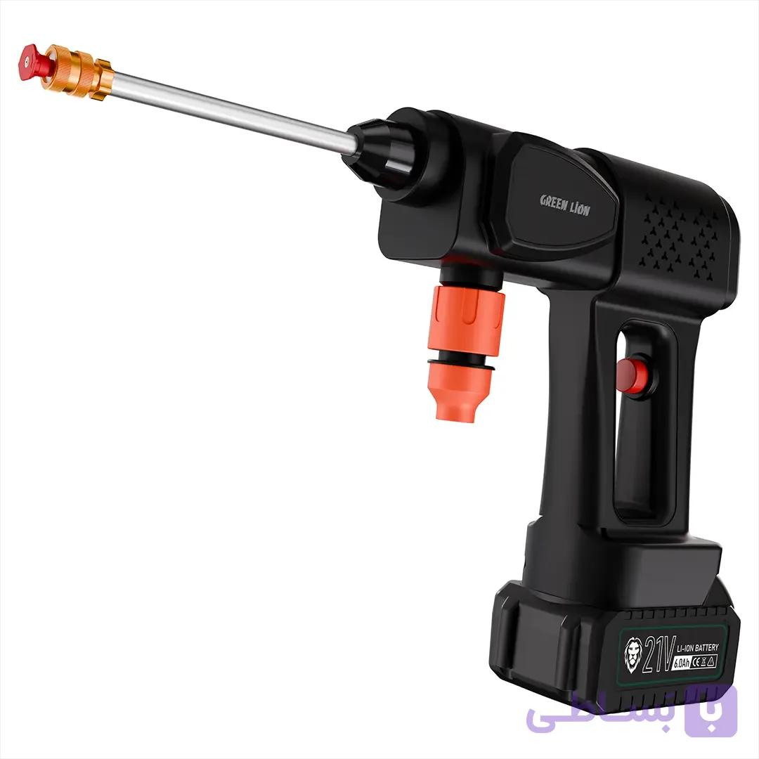 کارواش شارژی گرین لاین 21V مدل GN21VCPRWGNBK با موتور 240W — تصویر 1