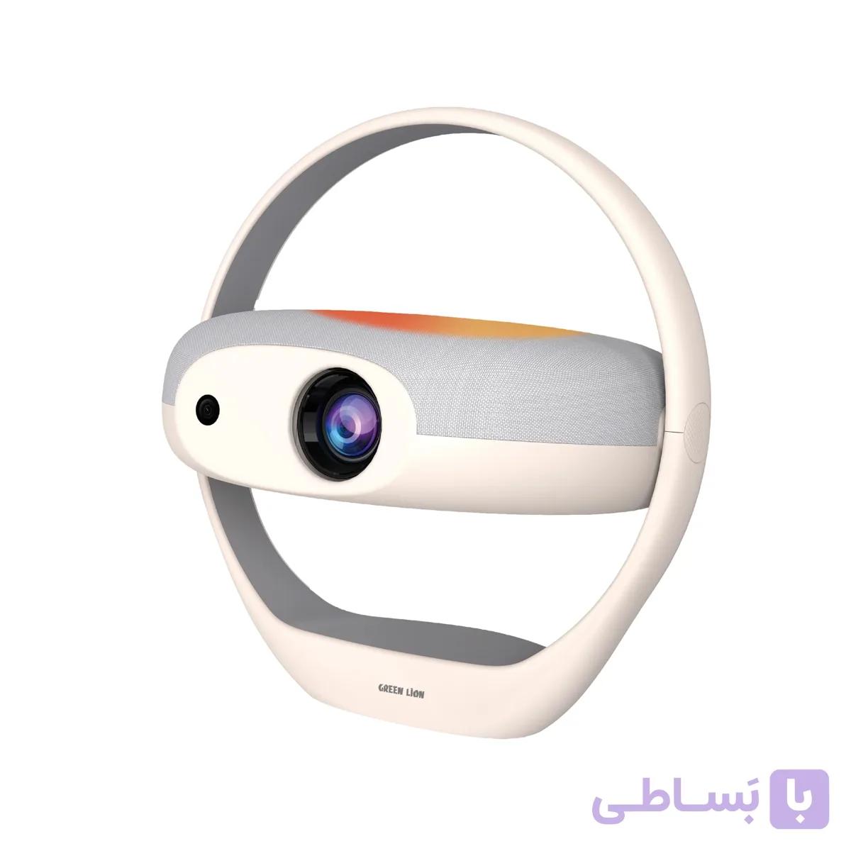 پروژکتور هوشمند گرین لاین Saturn مدل GNSTRNPRJBG با رزولوشن 720p و اندروید 14 — تصویر 1