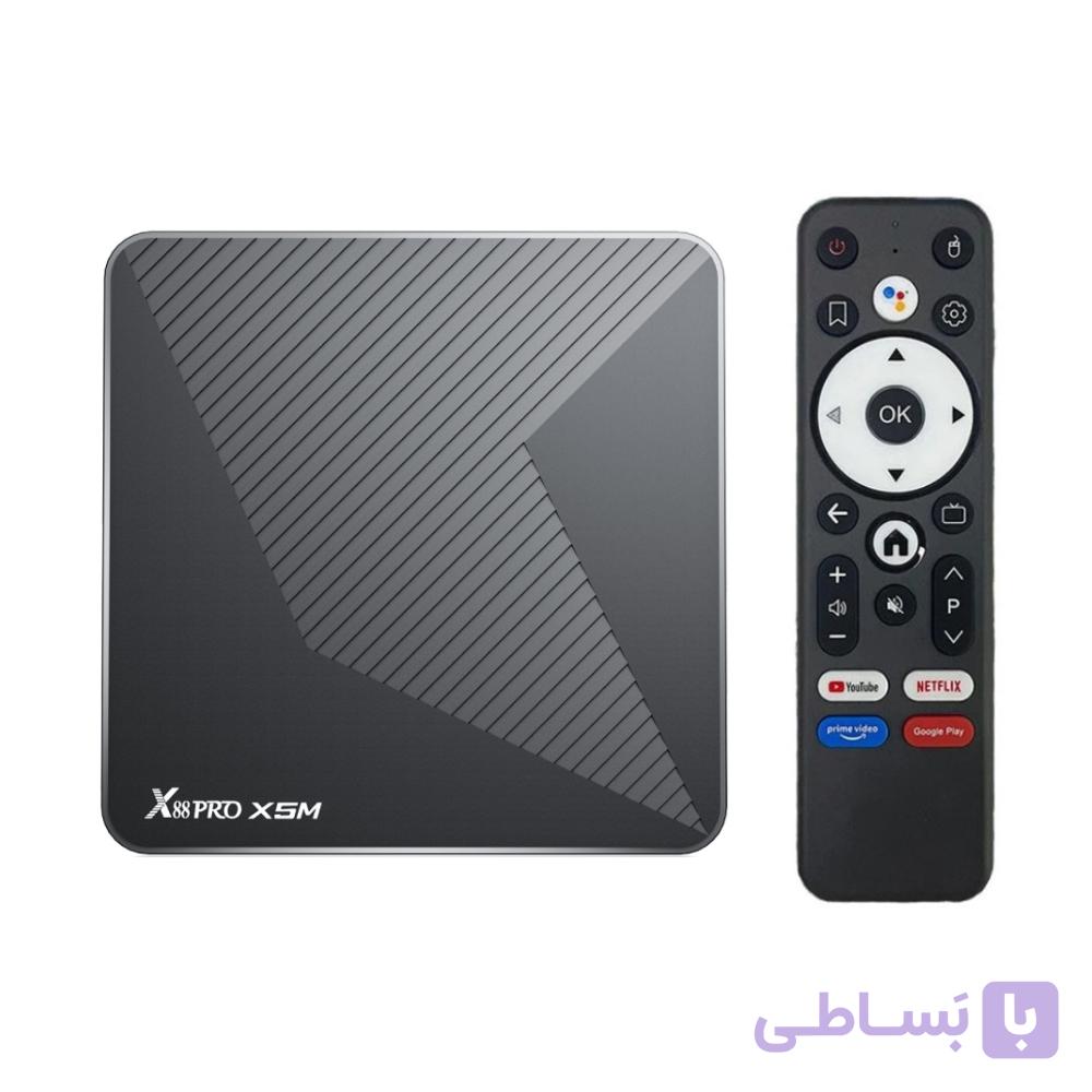 اندروید باکس X88 Pro X5M 4GB 64GB — تصویر 1