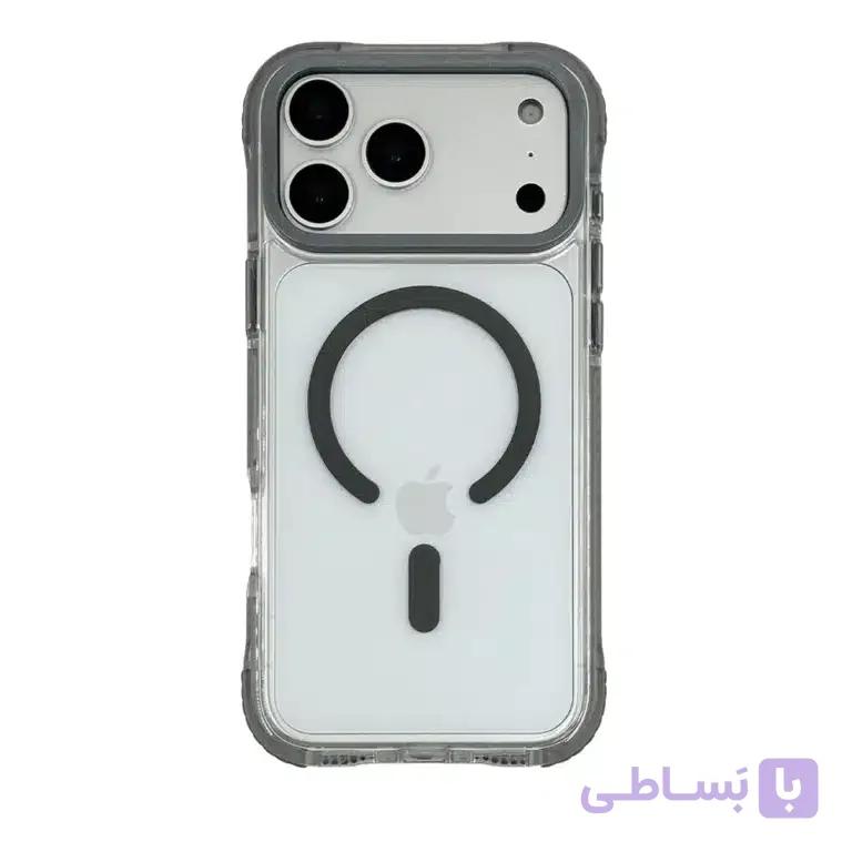 قاب G-TECH مدل NEXO ARMOR مناسب برای iPhone 17 Pro Max | خاکستری تیره