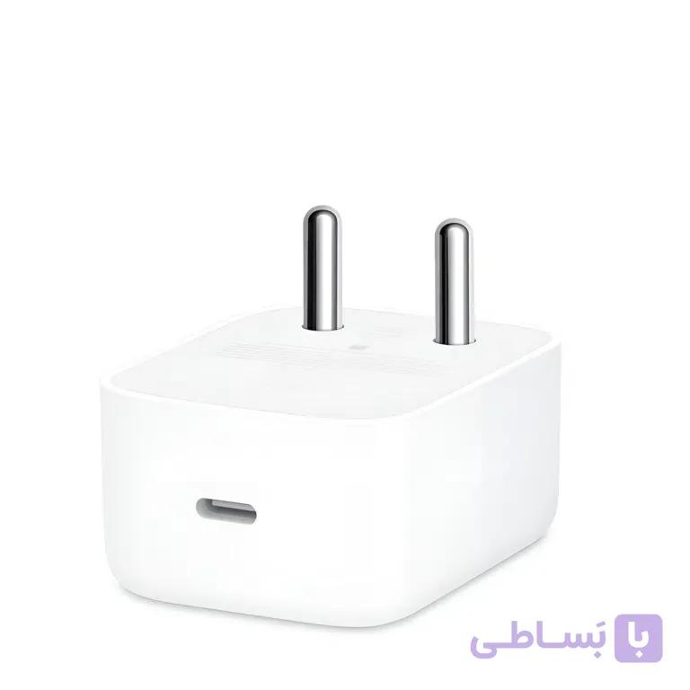 آداپتور 40 تا 60 وات داینامیک دو پین USB-C اورجینال اپل 40W Dynamic Power Adapter with 60W Max — تصویر 1