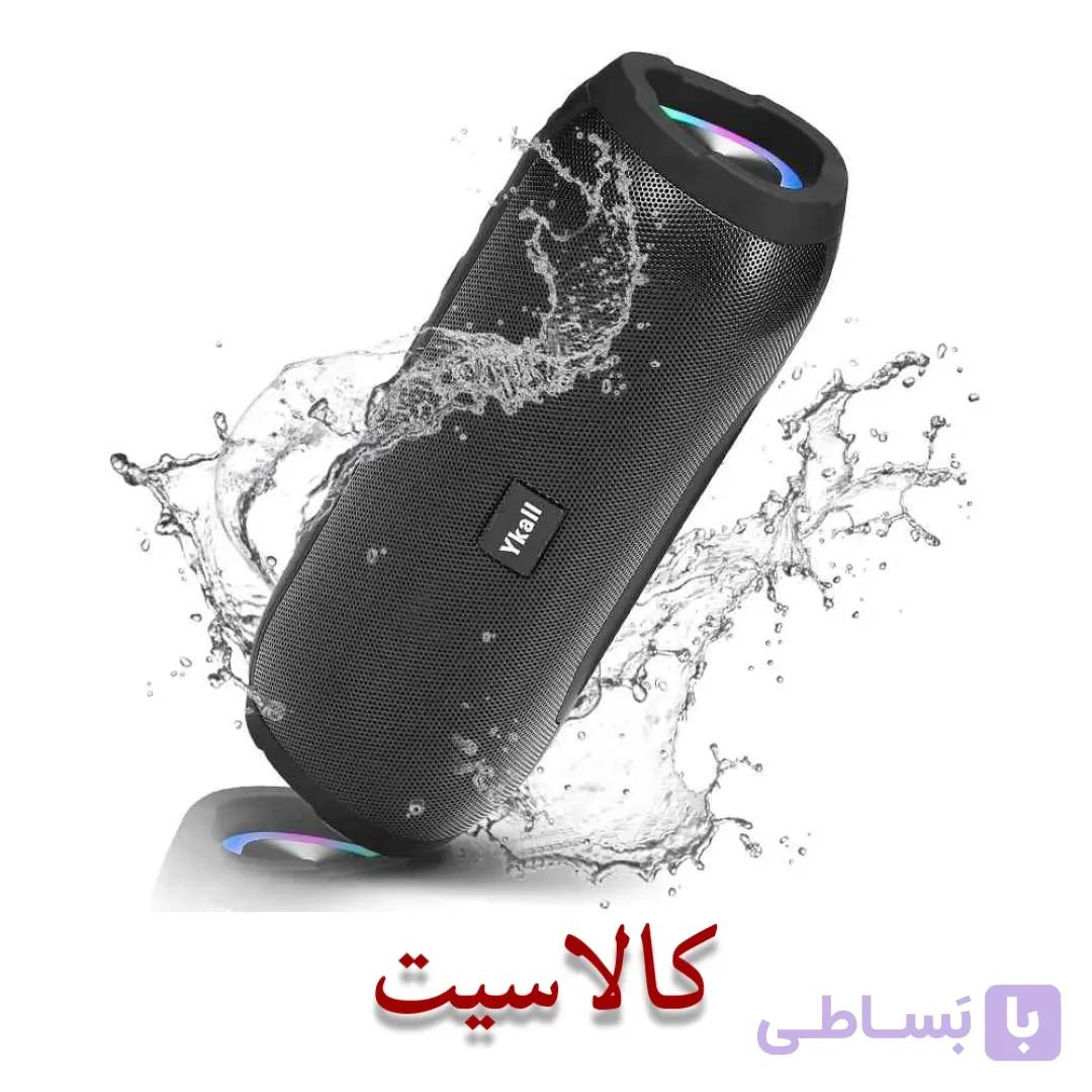اسپیکر بلوتوثی YKALL توان خروجی 20 وات صدای استریو رقص نور RGB — تصویر 1