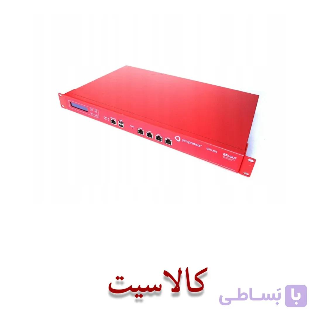 فایروال سخت‌افزاری گیت پروترکت مدل GateProtect GPA250 مجهز به 4 پورت LAN امنیت شبکه — تصویر 1