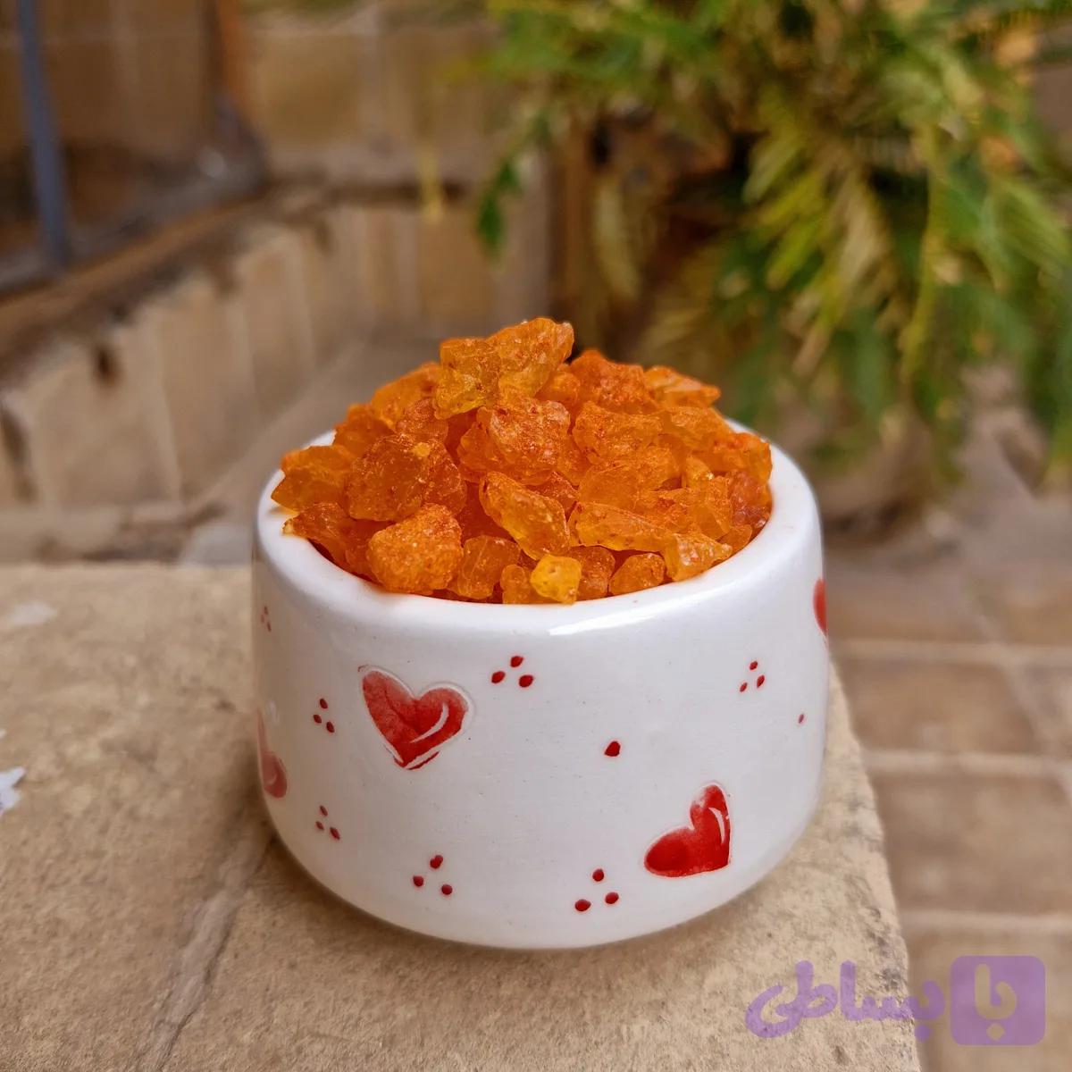 نبات نگینی لوکس زعفرانی