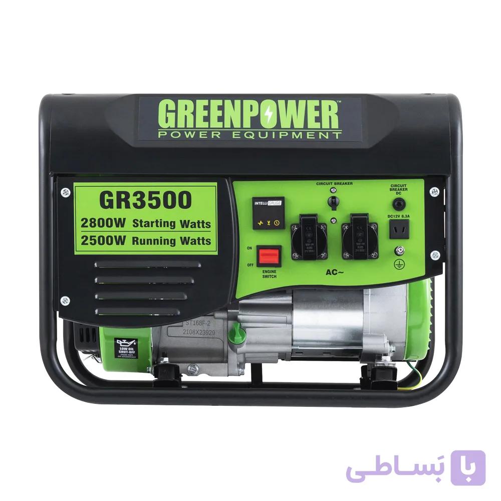موتور برق بنزینی گرین پاور مدل GREEN POWER GR3500