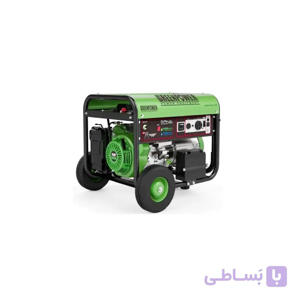 موتوربرق گازسوز گرین پاور سری CC9000-NG/LPG-ES ریموت دار