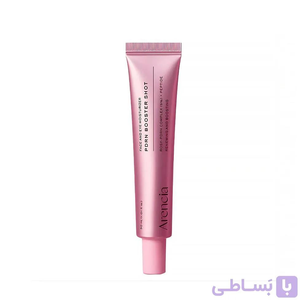 کرم صورت و دورچشم PDRN بوستر شات آرنسیا _ترمیم کننده،جوانساز،تسکین دهنده پوست