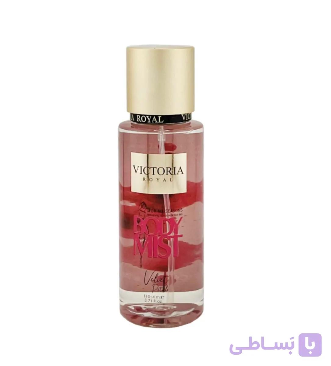 بادی میست زنانه ویکتوریا رویال مدل Velvet Petals حجم 110میل