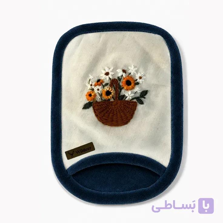 سفره پاک کن طرح سبد گل — تصویر 1