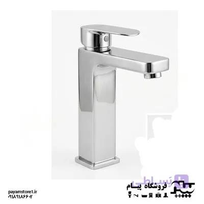 شیر روشویی راپیدو مدل باستین کروم براق