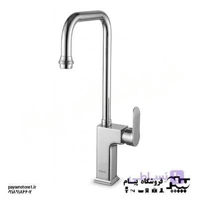 شیر ظرفشویی راپیدو مدل باستین کروم براق