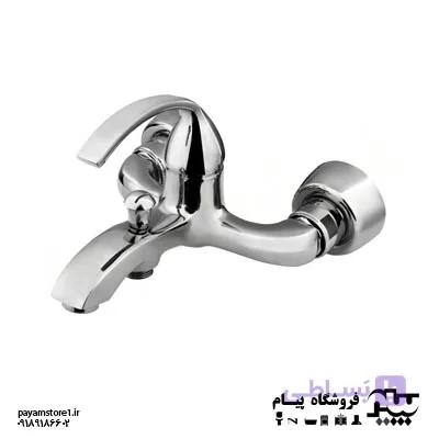 شیر حمام اوج مدل ایوانو کروم براق