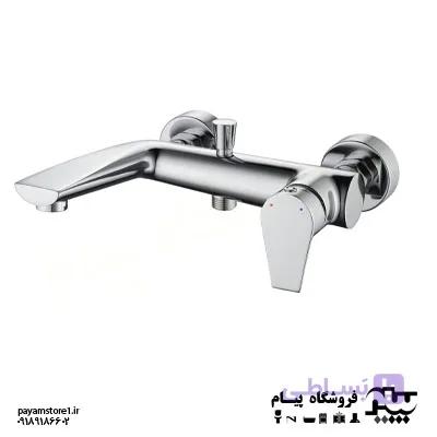 شیر حمام سیتکو مدل 6220 کروم براق