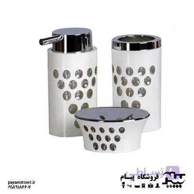ست سرویس بهداشتی 3 تکه بتیس مدل شاین — تصویر 1