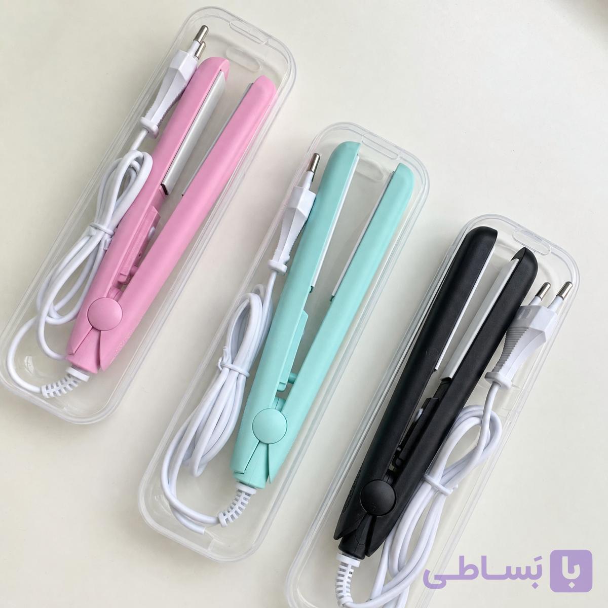 مینی اتو مو مسافرتی اورجینال مک استایلر M.A.C STYLER صفحات سرامیکی داغی سریع — تصویر 1