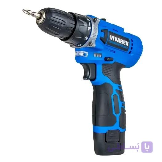 دریل پیچ گوشتی شارژی 10 میلیمتری 12 ولت ویوارکس مدل VR1215V-2B — تصویر 1