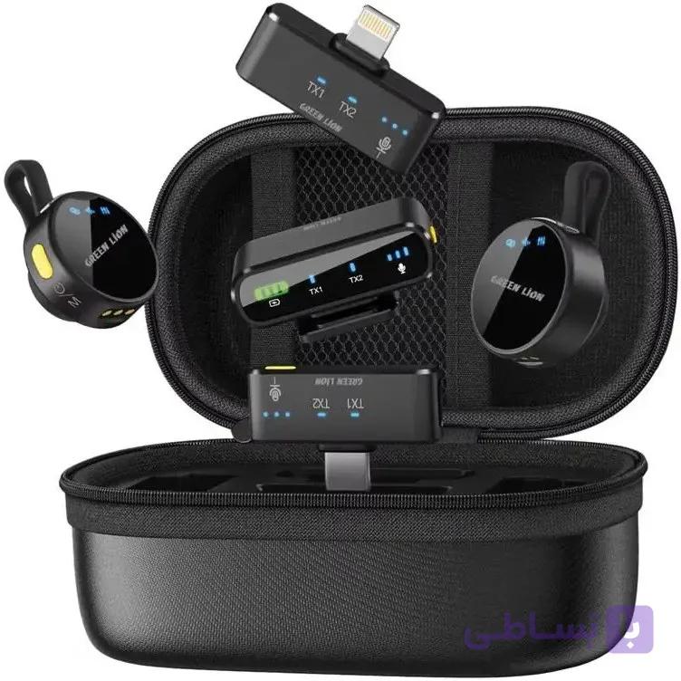 میکروفون بی سیم گرین لاین Green Lion GM-85X Microphone GNGM85XMICBK — تصویر 1