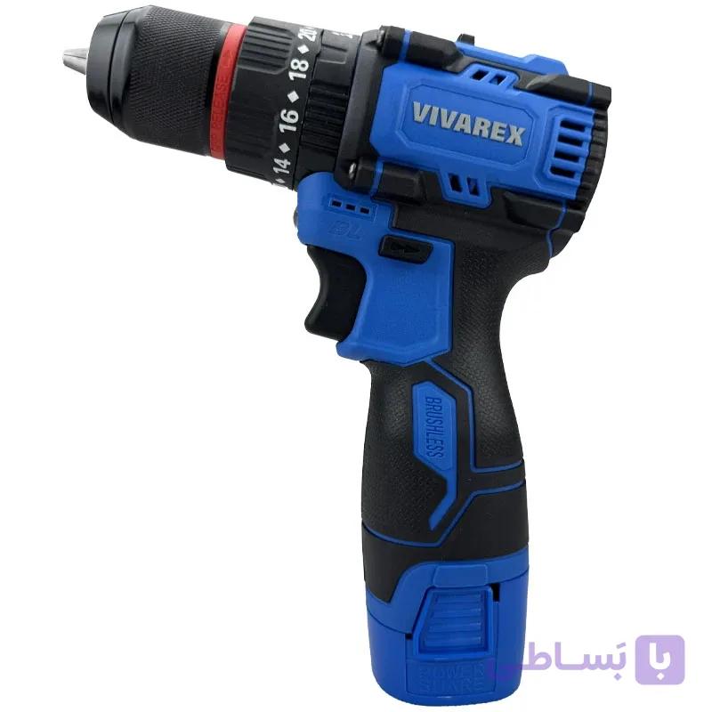 پیچ گوشتی شارژی 16ولت دو باتری ویوارکس مدل VR 1608-BLX — تصویر 1