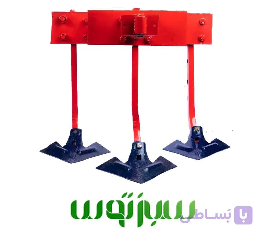 کلتیواتور تیلر ۳ شاخه پشت تیلری