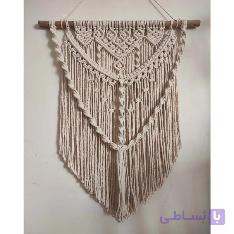 آویز مکرومه دیواری مدل دنا کد 0012