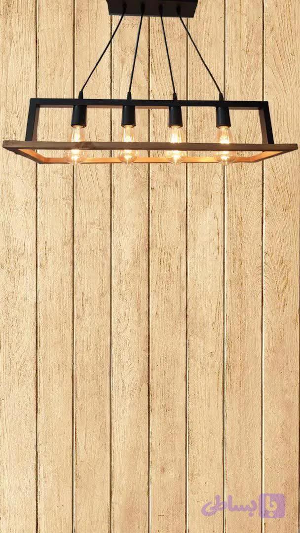 آویز چوبی کد 0341