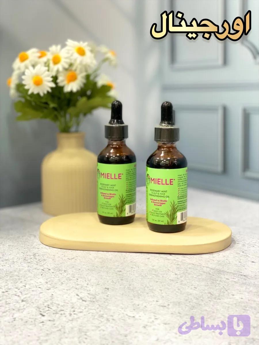 روغن تقویت‌کننده مو و پوست سر میله رزماری و نعناع