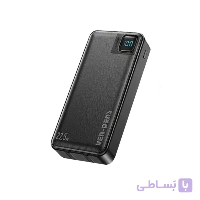 پاوربانک اورجینال ۲۰۰۰۰ میلی‌آمپر 22.5 وات وندنز مدلVD-PB061 — تصویر 1