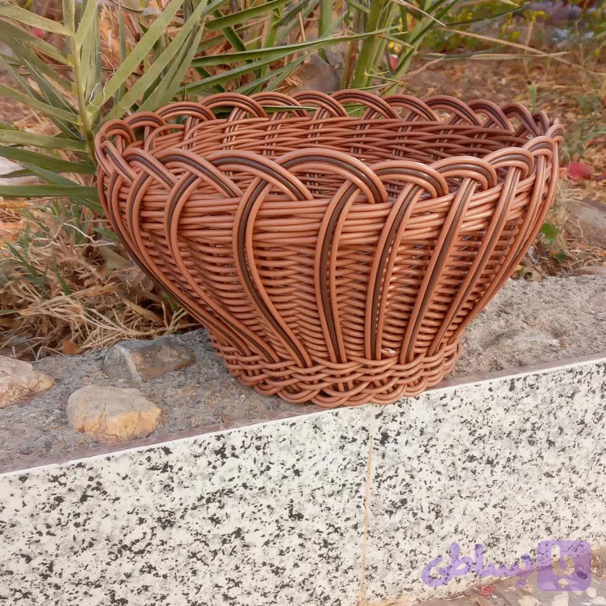 سبد حصیری مخصوص میوه