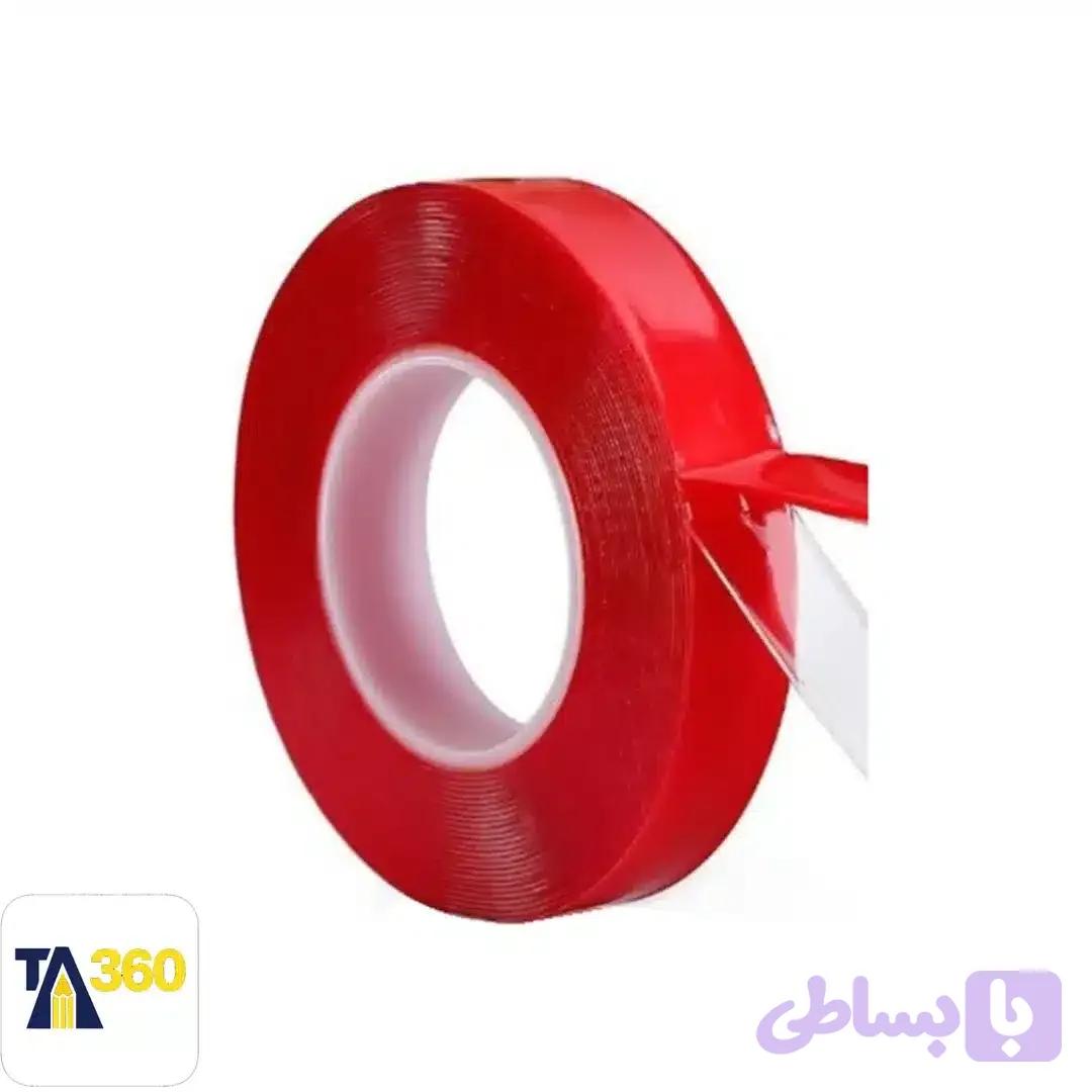 چسب دوطرفه ژله ای شفاف نانو عرض 2 سانتی متر — تصویر 1