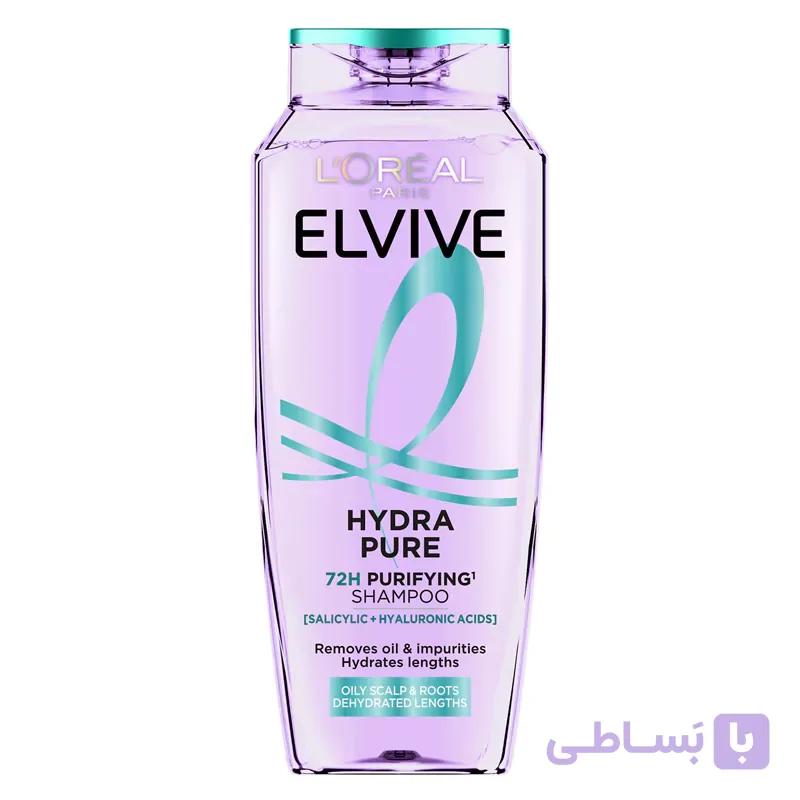 شامپو موی چرب لورآل السیو Hydra Pure هیالورونیک اسید ۳۰۰ میل